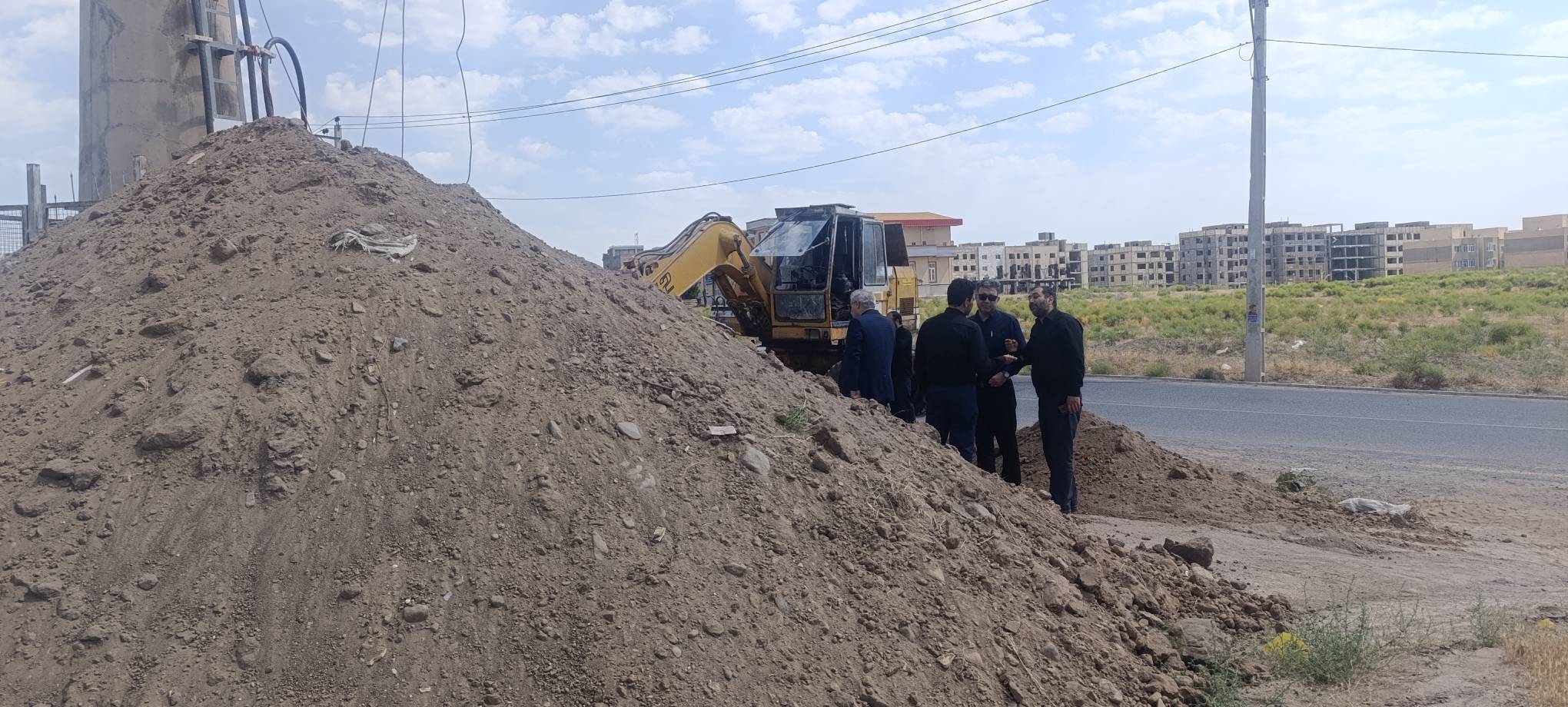 رفع اتصالی سرکابل 63 کیلوولت مسیر ترکمنچای در کمترین زمان ممکن