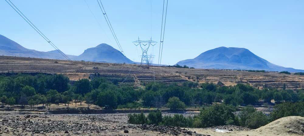 اصلاح 7 کیلومتر از کلیرانس خط انتقال 400 کیلو ولت " تبریز2 - آیدوغموش "میانه در کمتر از یک هفته