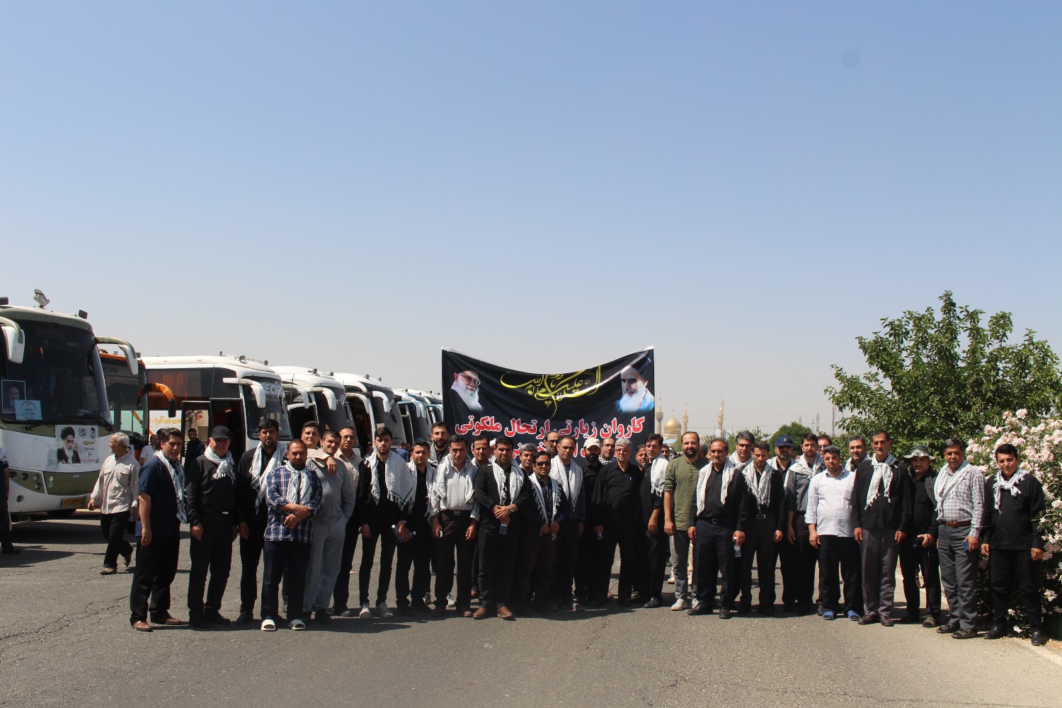 کاروان زیارتی ارتحال ملکوتی حضرت امام خمینی ( ره) پایگاه مقاومت بسیج  شرکت برق منطقه ای آذربایجان 