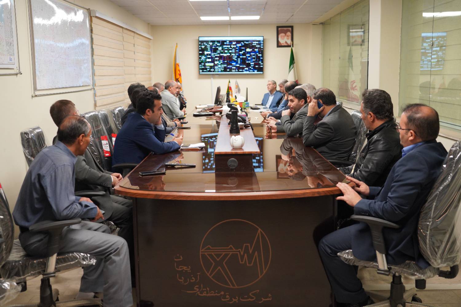 همزمان با هفته پدافند غیرعامل توسط شرکت برق منطقه آذربایجان صورت گرفت: