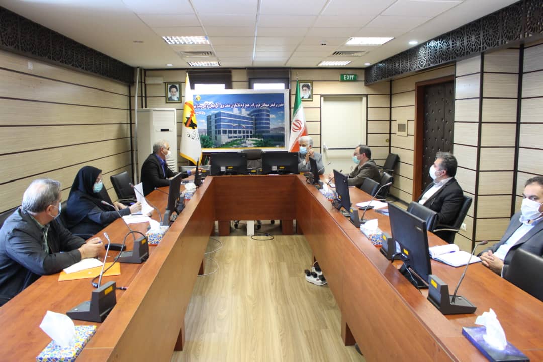 جلسه هماهنگی ستاد عبور از پیک بار سال ۱۴۰۰
