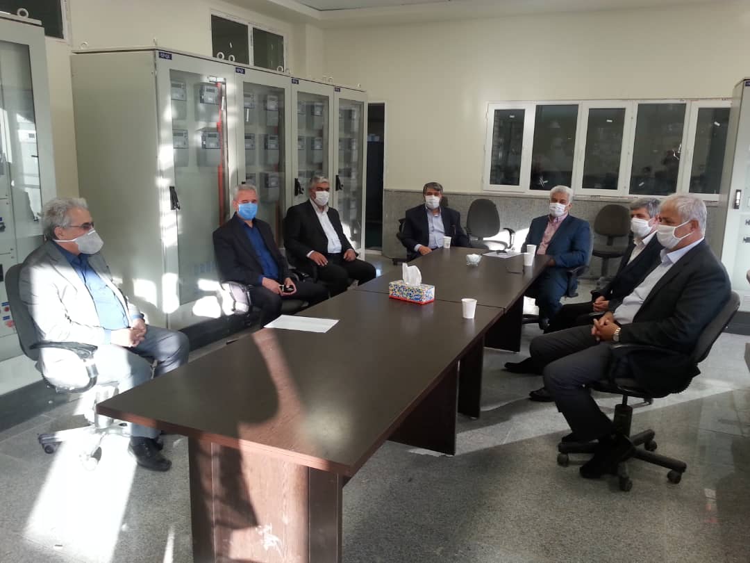 جلسه هماهنگی پروژه GIS مرکزی و کابل ۱۳۲ کیلوولت