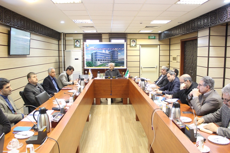 جلسه شورای معاونین و مشاورین