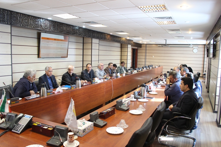 برگزاری جلسه بررسی پیشرفت فیزیکی پروژه ها