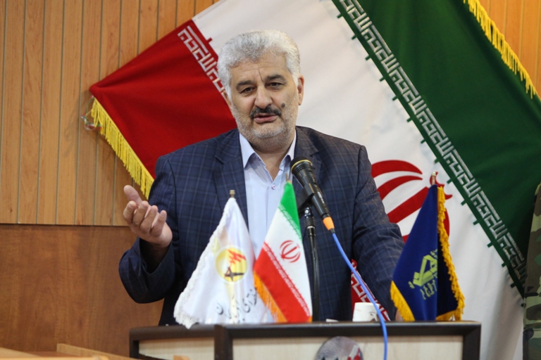 مدیرعامل برق منطقه ای آذربایجان در همایش فرماندهان بسیج