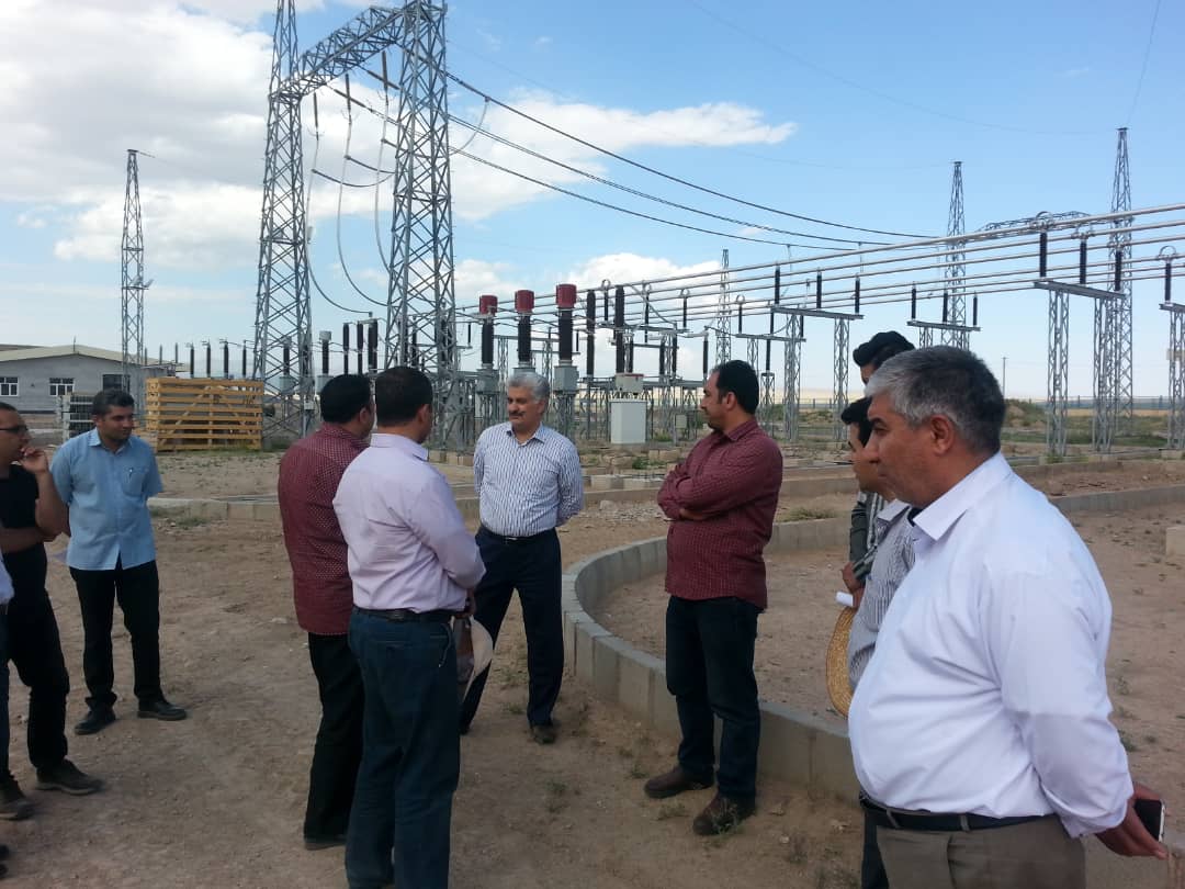 بازدید مدیرعامل از مراحل اجرائی پروژه های شرکت
