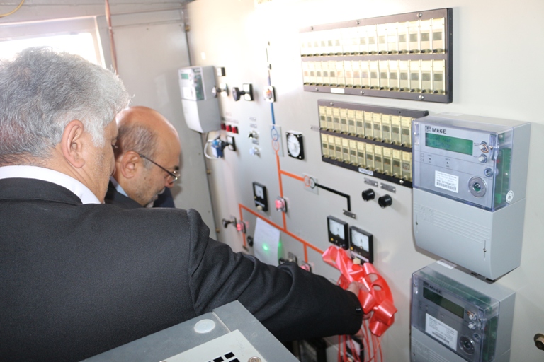 بهره برداری از پنج پروژه برقرسانی با مجموع ۱۸۴ میلیارد ریال هزینه