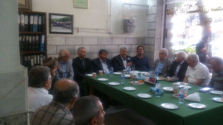 بازدید مدیرعامل شرکت برق منطقه ای آذربایجان از کانون بازنشستگان شرکت