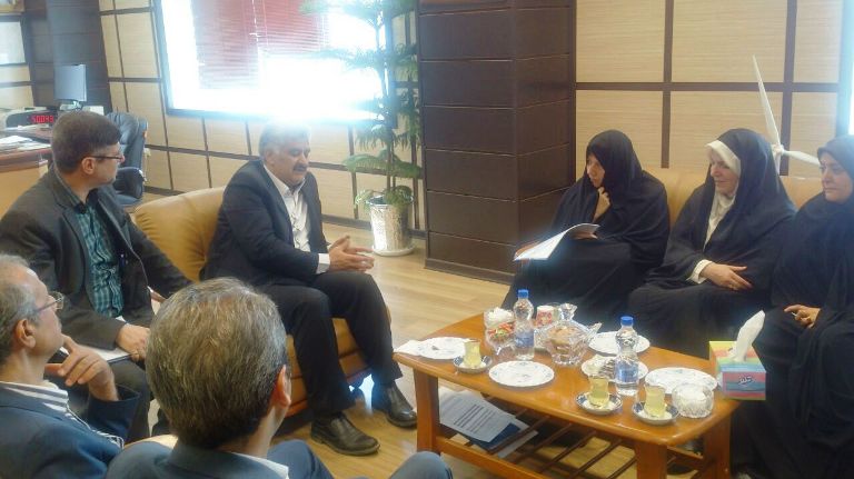 دیدار نماینده شبستر در مجلس شورای اسلامی با مدیرعامل شرکت برق منطقه ای آذربایجان