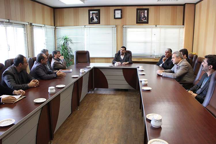 دیدارمدیرعامل برق منطقه ای آذربایجان باکارکنان انتقال آذربایجانغربی