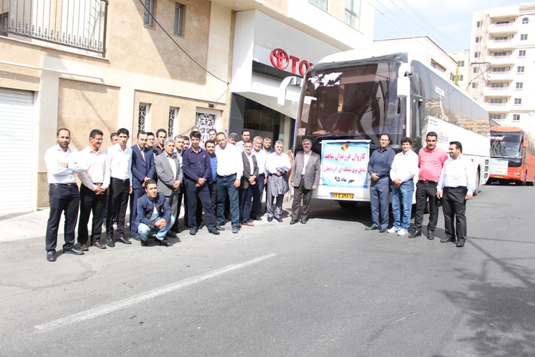 حضور برق منطقه ای آذربایجان در دومین آیین بزرگداشت شهید عباسپور