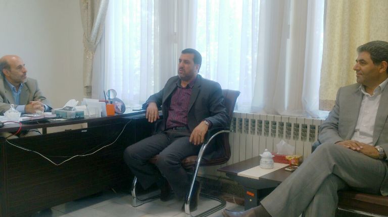 دیدار مدیرعامل برق آذربایجان با معاون عمرانی استاندار اردبیل