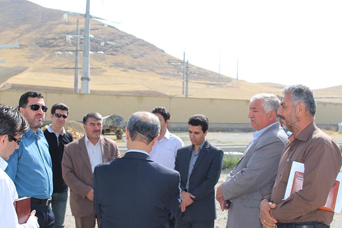بازدید مدیرعامل برق منطقه ای آذربایجان از پروژه های آذربایجانغربی
