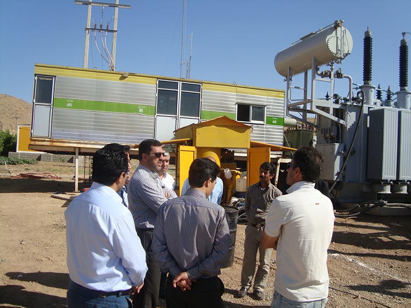 بازدید مدیرعامل ازپروژه ها در استان آذربایجان شرقی وآذربایجان غربی