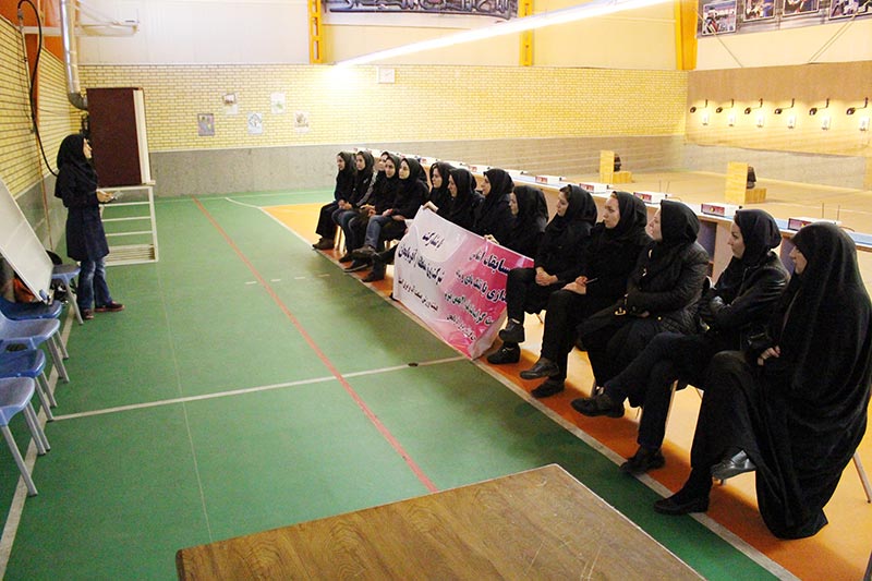 مسابقه تیراندازی ویژه بانوان