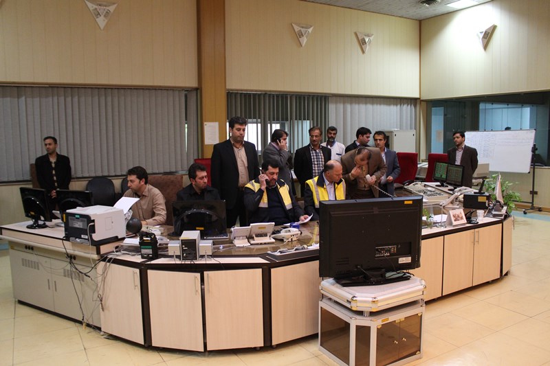 اجرای رزمایش آمادگی در برابر بحران های احتمالی در ۶ مرکز مهم و حساس  منطقه توسط شرکت برق منطقه ای آذربایجان