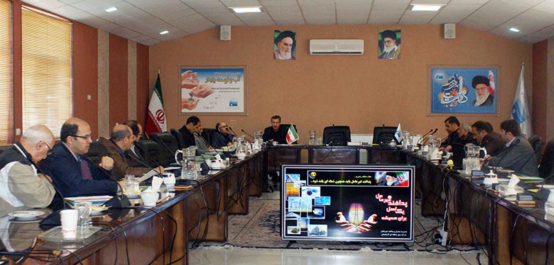 جلسه کارگروه تخصصی انرژی و آب پدافند غیرعامل استان