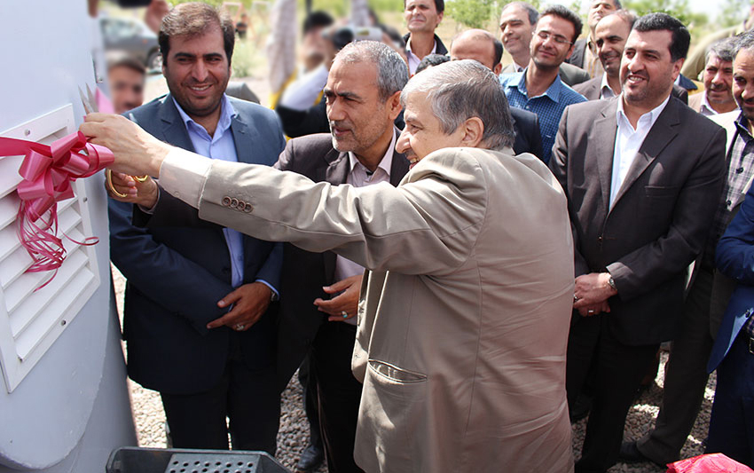 بهره برداری از نیروگاه بادی ۶۶۰کیلوواتی شهرستان نیر آغاز شد