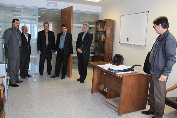 بازدید مدیرعامل برق آذربایجان از مجموعه معاونت مالی و پشتیبانی