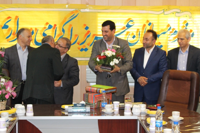 گزارشی از جلسه تودیع ومعارفه مدیران قبلی و جدید امور انتقال نیروی آذربایجان غربی