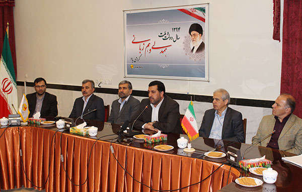 دیدار مدیر عامل برق آذربایجان با مدیران و کارکنان شرکت  مدیریت تولید برق آذربایجان