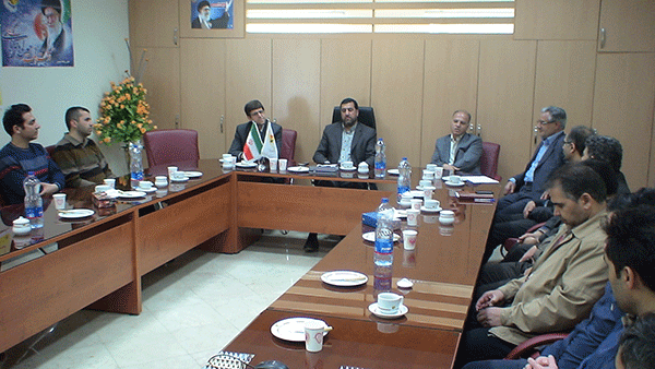 دیدار مدیرعامل برق آذربایجان با کارکنان امور انتقال  نیروی برق استان اردبیل