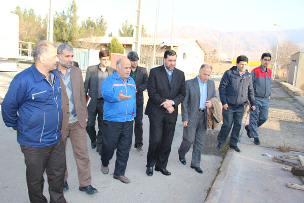 بازدید مدیرعامل شرکت برق منطقه ای آذربایجان از نیروگاه گازی صوفیان