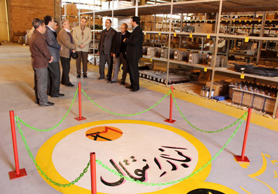 مدیرعامل شرکت برق منطقه ای آذربایجان از امور انبارهای شرکت بازدید کرد