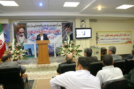 با حضور وزیر نیرو عملیات اجرایی بخش بخار نیروگاه چرخه ترکیبی سبلان اردبیل آغاز شد