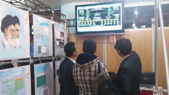 گزارش تصویری از غرفه شرکت برق منطقه ای آذربایجان در سومین کنگره بین المللی اتوماسیون صنعت برق