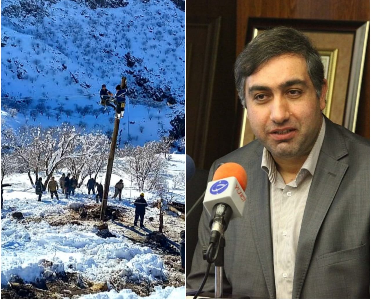 پیام تشکر مدیر عامل شرکت توانیر از زحمات کارکنان شرکت های برق