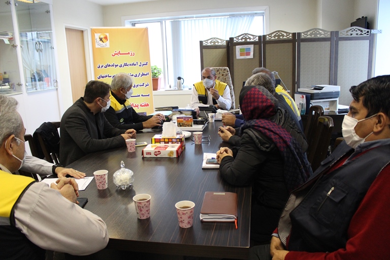 رزمایش آماده بکاری مولد های برق اضطراری مراکز مهم و حساس