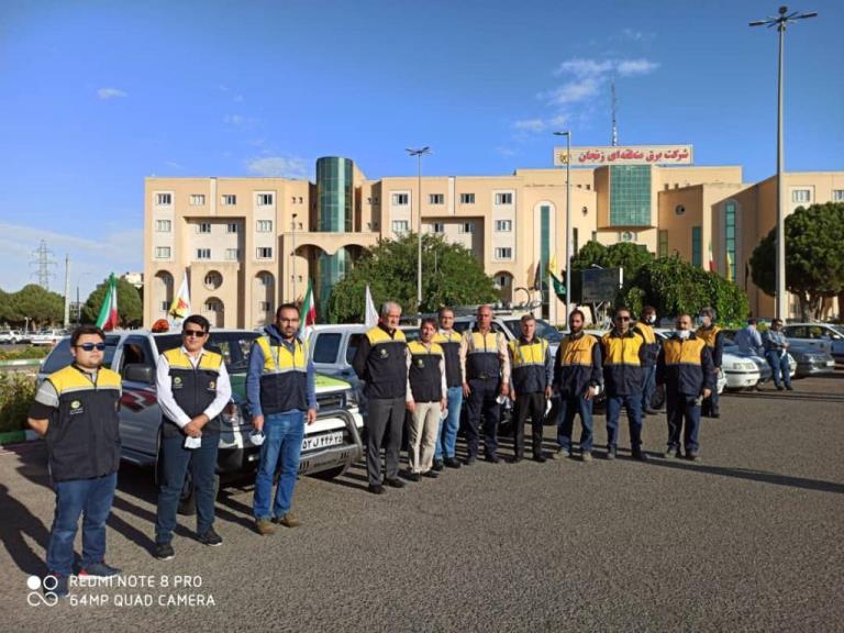 حضور برق آذربایجان درمانور عملیاتی شمالغرب